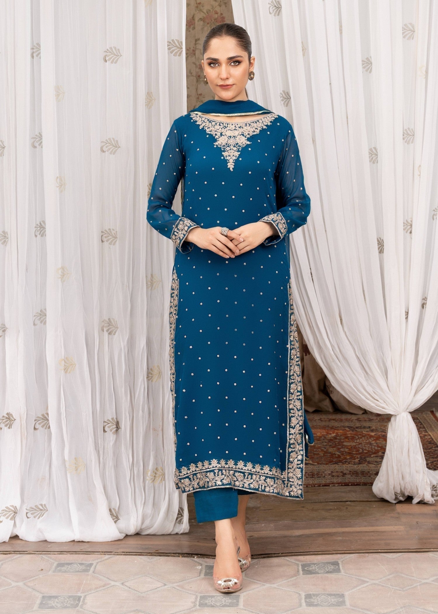 Agha Jaan WARESHA Women 3pcs
