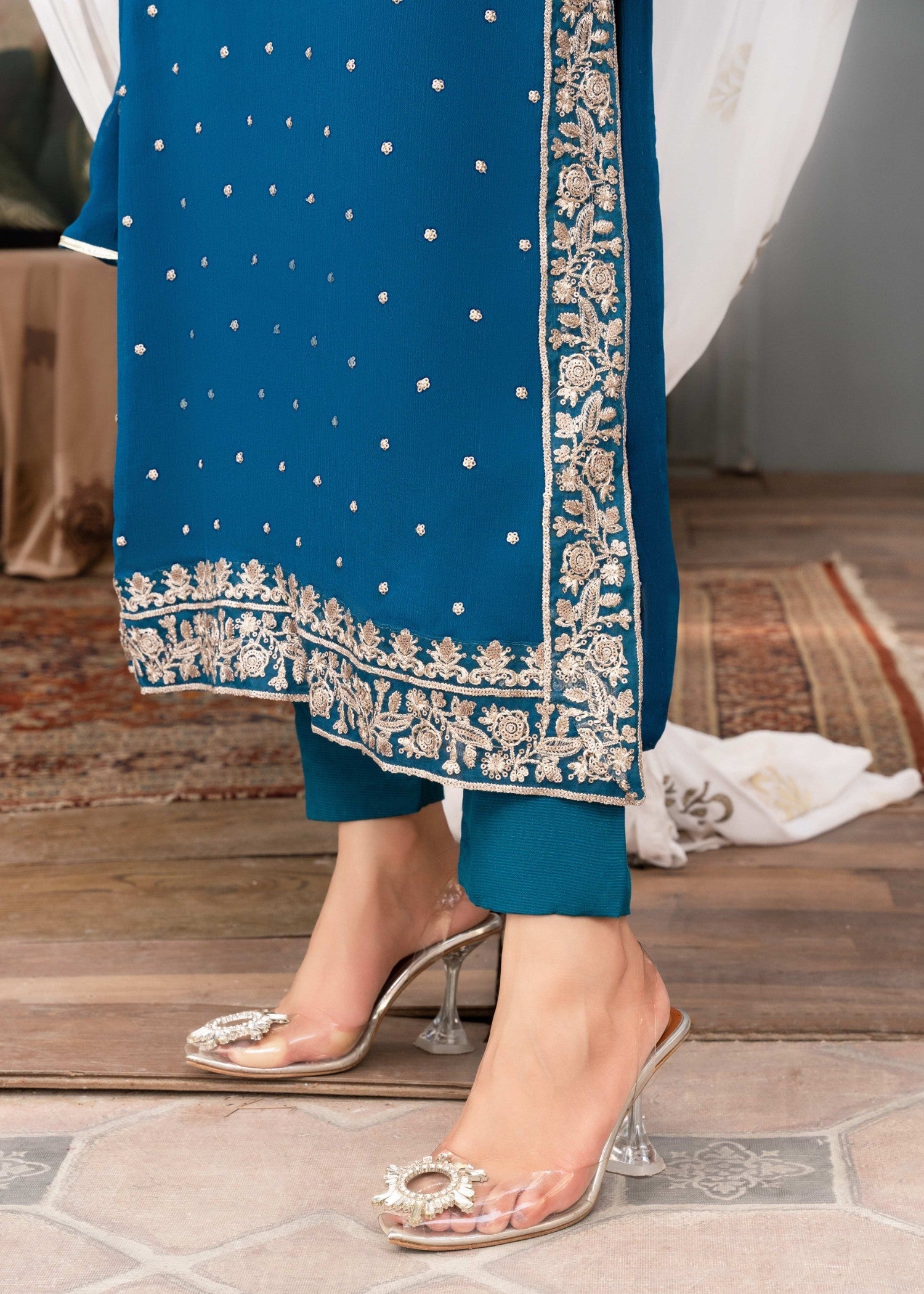 Agha Jaan WARESHA Women 3pcs