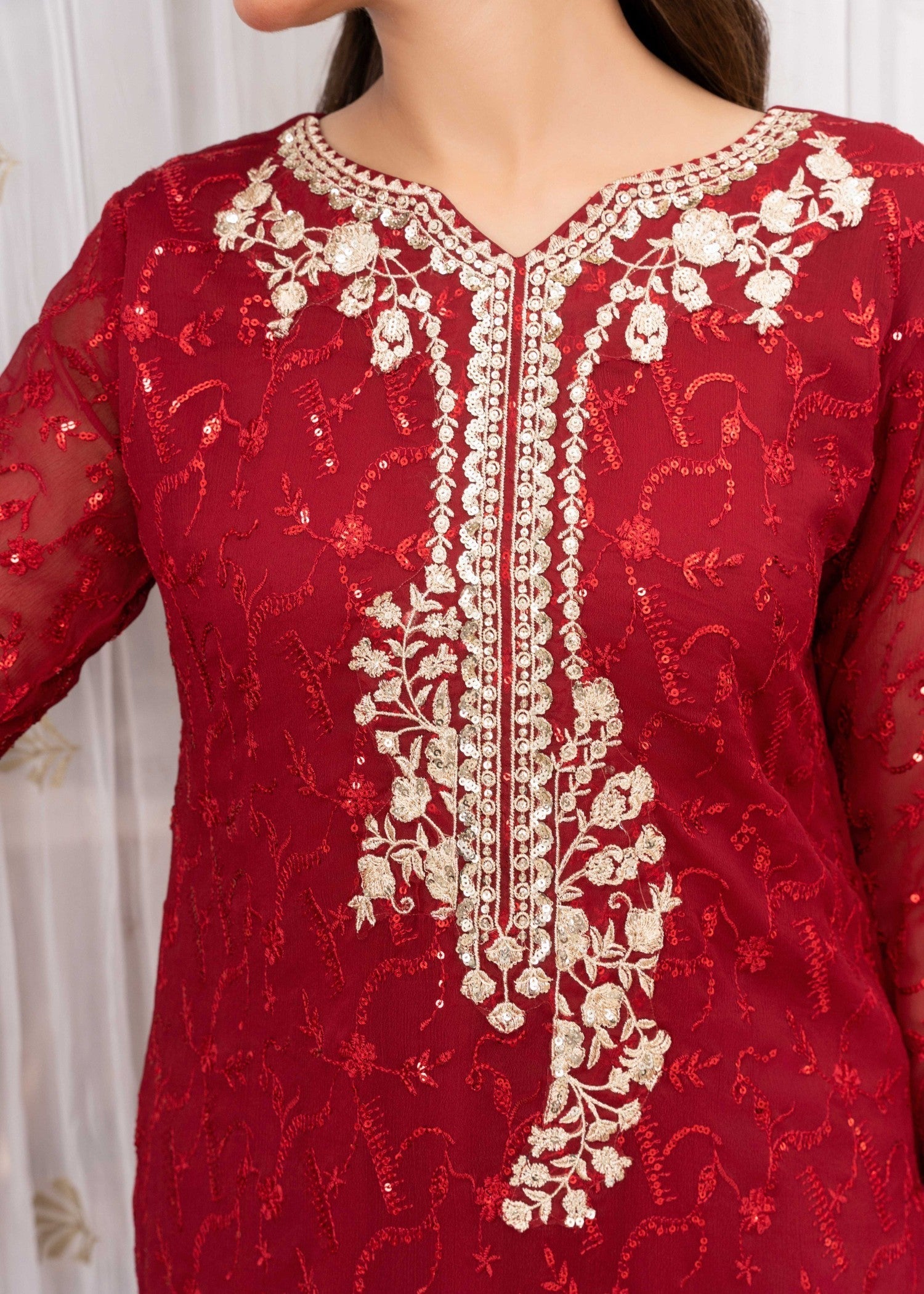 Agha Jaan MAH GUL Women 3pcs