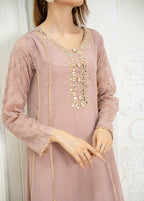 Manahils PISHWAS 123 MAJESTIC ALLURE LILAC Women 3pcs