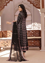 Adam's Couture sawal black Women 3pcs