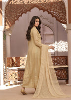Ayesha Closet Saajan Gold Glitter Women 3pcs