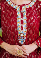 Ethnic By Zohan SITARA Maroon Women 3pcs