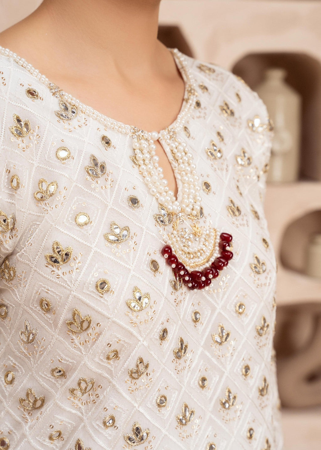 Rangoon Clothing Mahrunisa Maroon Women 3pcs