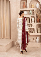 Rangoon Clothing Mahrunisa Maroon Women 3pcs