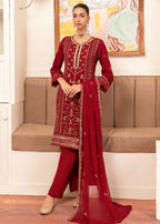 Four Season Boutique SHENAZ MAROON Women 3pcs
