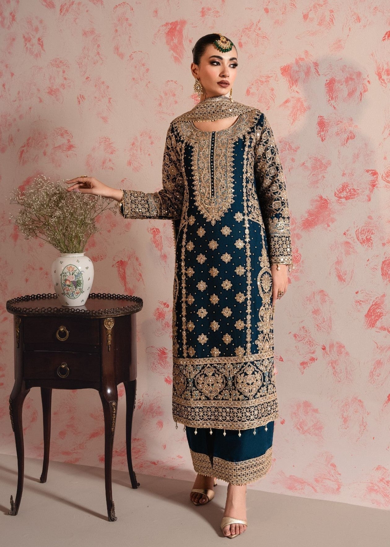Haseens Official Zarlashta Women 3pcs