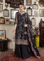Meem Designs Aanchal Black 04 Women 3pcs