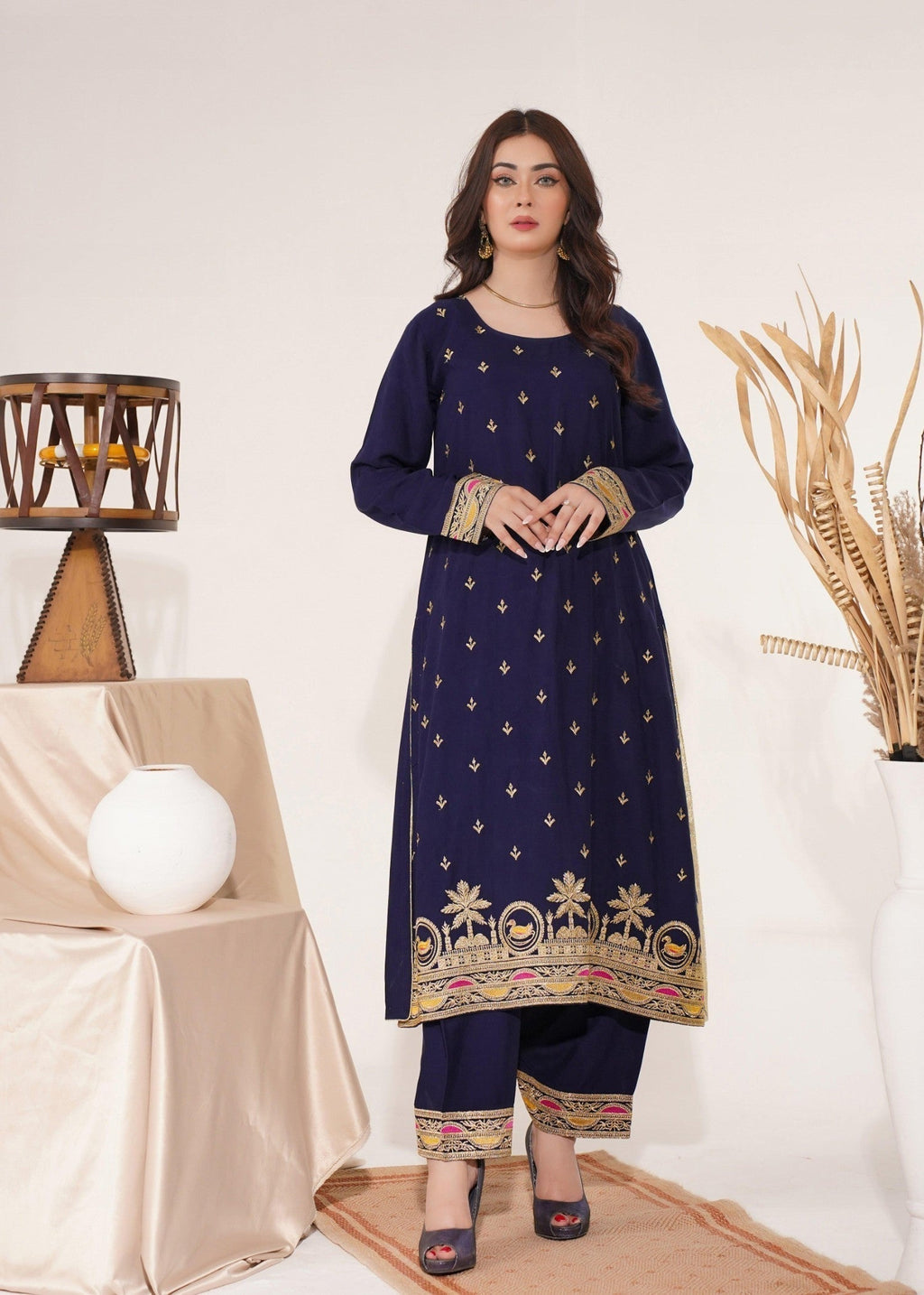 Akhrot Clothing Blue Bliss Women 2pcs