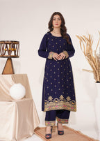 Akhrot Clothing Blue Bliss Women 2pcs