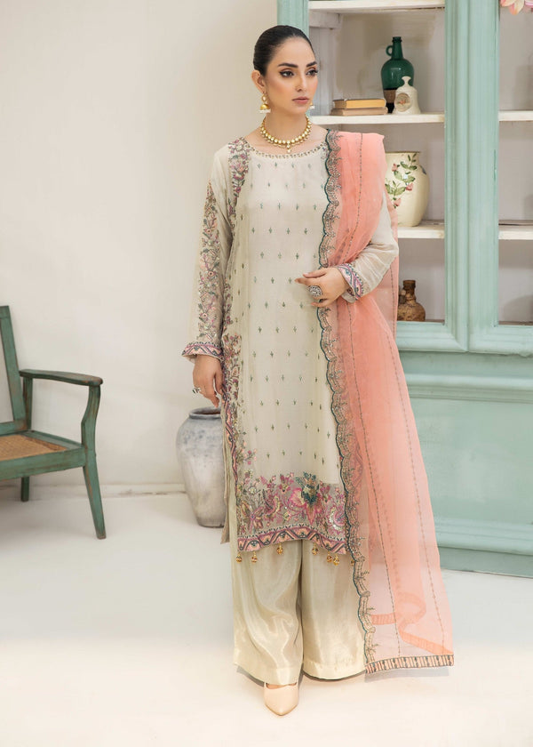 Pehnawa By Bin Akram’s Moonlit Mirage Chiffon Women 3pcs