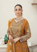 Pehnawa By Bin Akram’s Regal Fusion Chiffon Women 3pcs