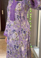 Ayesha B lilac lawn suit Women 3pcs