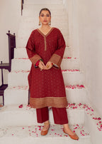 Chandan Nagri MAROON Women 2pcs