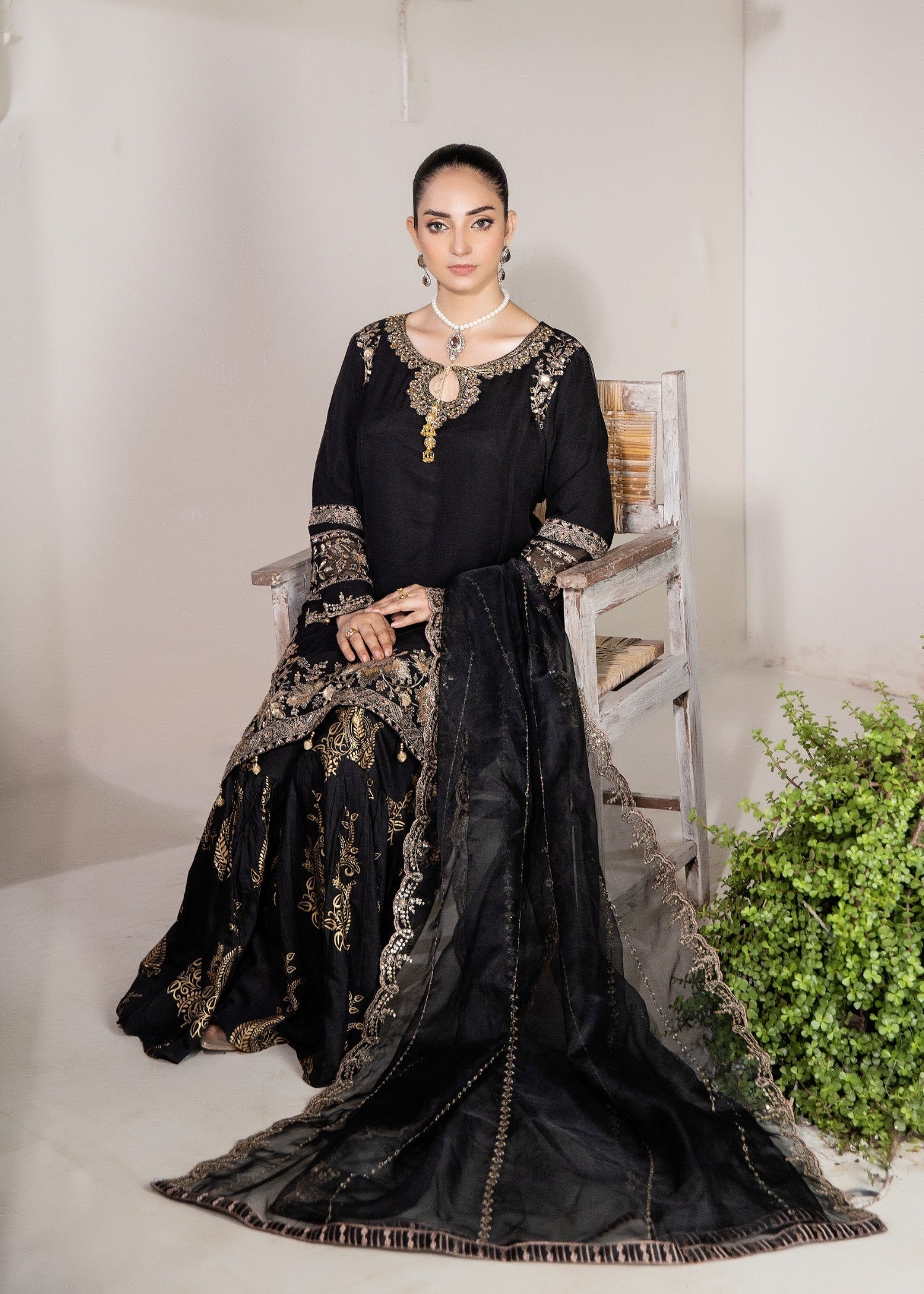 Pehnawa By Bin Akram’s Etheral Charm 2.0 Chiffon Women 3pcs