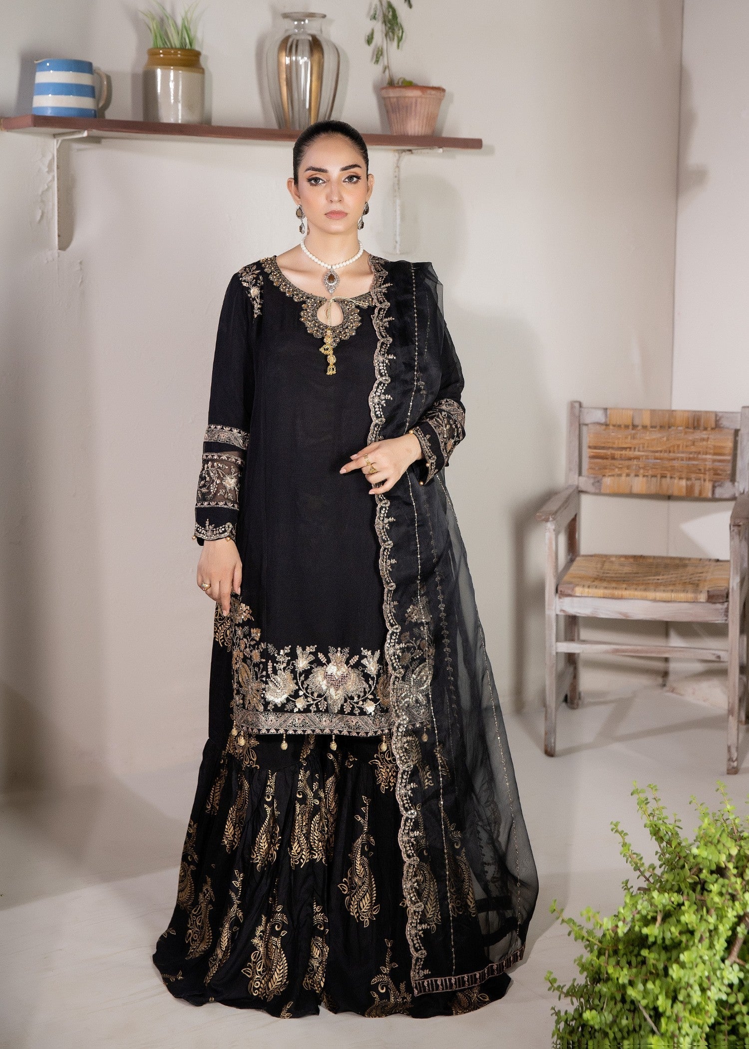 Pehnawa By Bin Akram’s Etheral Charm 2.0 Chiffon Women 3pcs