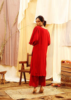 Aster scalloped Women 2pcs