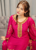 Four Season Boutique LACHA TULIP HOT PINK Women 3pcs