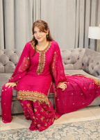Four Season Boutique LACHA TULIP HOT PINK Women 3pcs