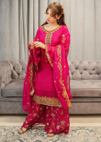 Four Season Boutique LACHA TULIP HOT PINK Women 3pcs