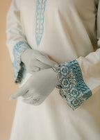 Zaira and Mahnoor Marine Women 2pcs