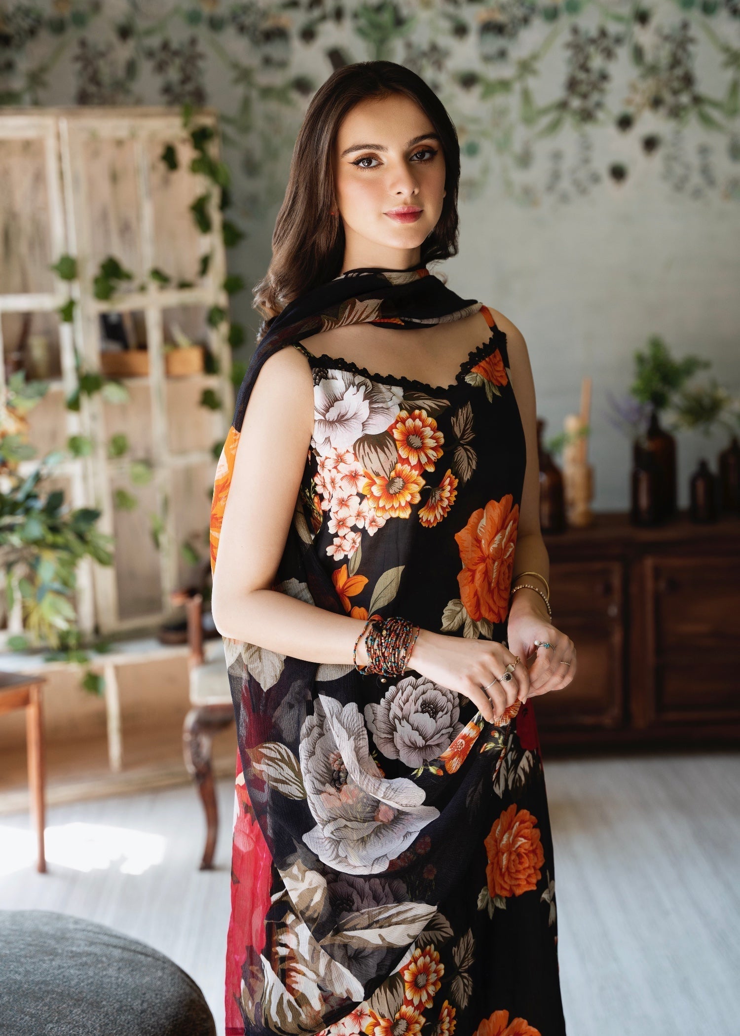 Feathers Midnight Women 3pcs