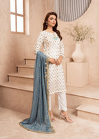 Rangoon Clothing Mahrunisa Teal vibes Women 3pcs