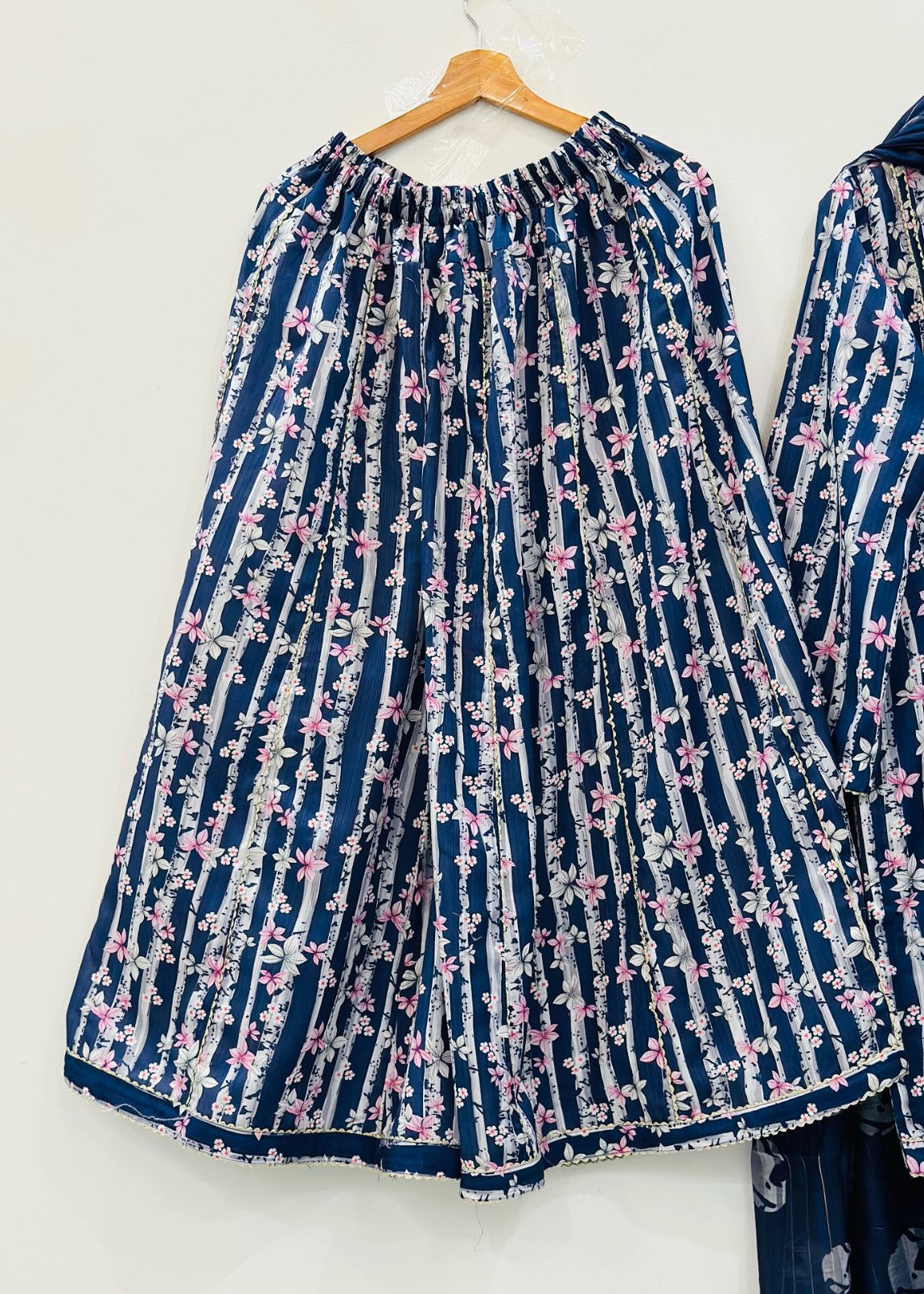 Ayesha B navy blue flapper Women 3pcs