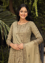 Ayesha Closet Sana Muted Gold Women 3pcs