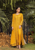 Ayesha Closet Sana Mustard Yellow Women 3pcs