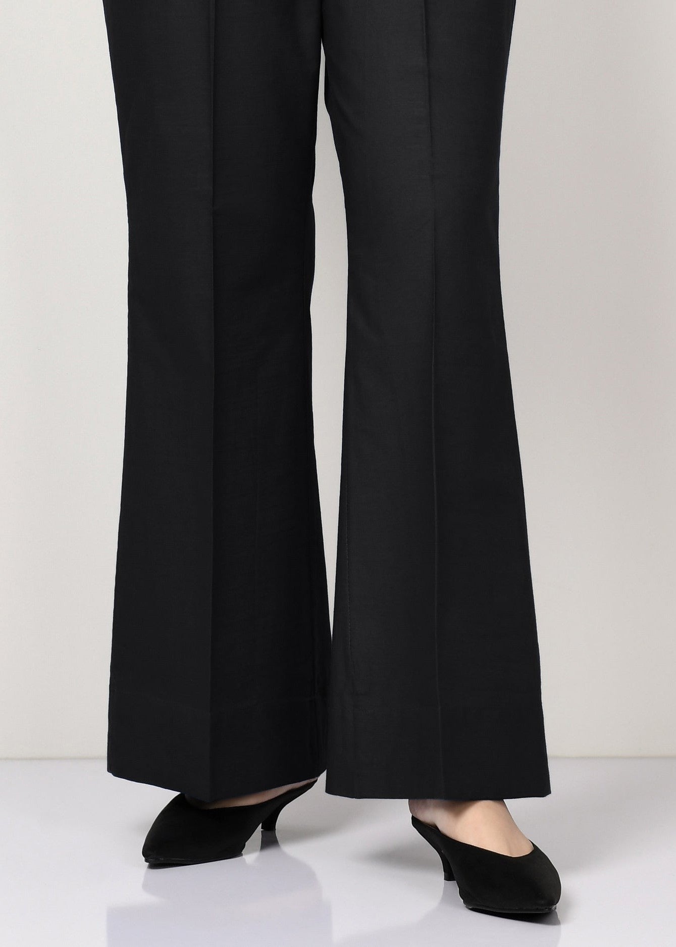Momin Online black bell bottom NON see thru PC Women 1pcs