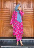 Chaudhary Arts Iris Printed (Pink) Women 2pcs