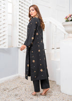 Yolo Pret Multi Embroidered Cotton Lawn Black ELD 0002 Women 2pcs