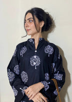 Chaudhary Arts Tree printed black Women 2pcs