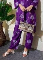 Chaudhary Arts Tree Printed (purple) Women 2pcs