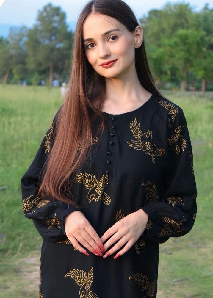 Chaudhary Arts Sparrow (Black) Women 2pcs
