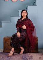 Maroon By Iqra Chaudhry Hannah Women 3pcs