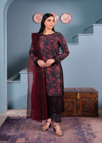 Maroon By Iqra Chaudhry Hannah Women 3pcs