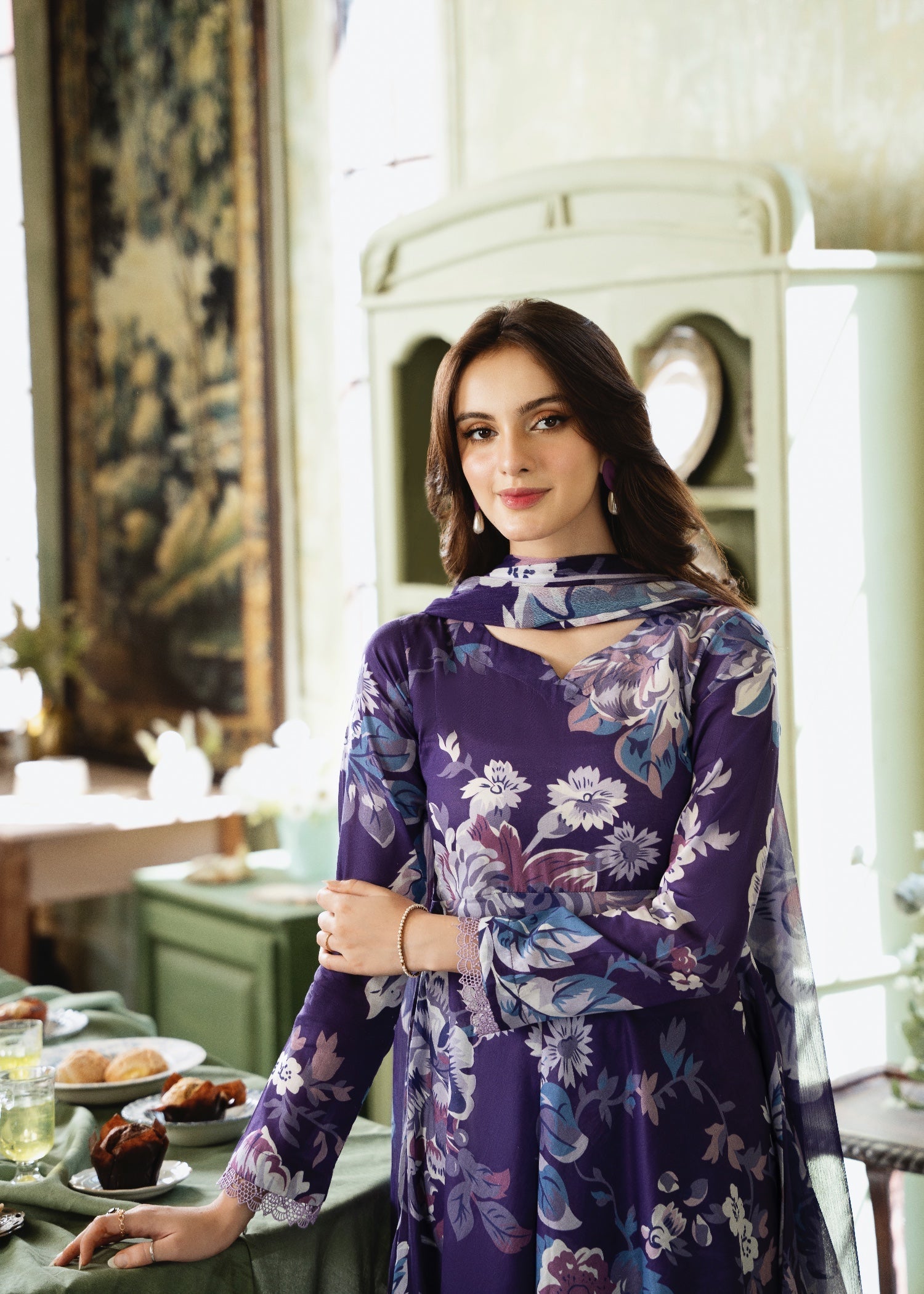 Feathers Mulberry Women 3pcs