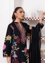 Sahibas By Mirza Albite Black Women 3pcs