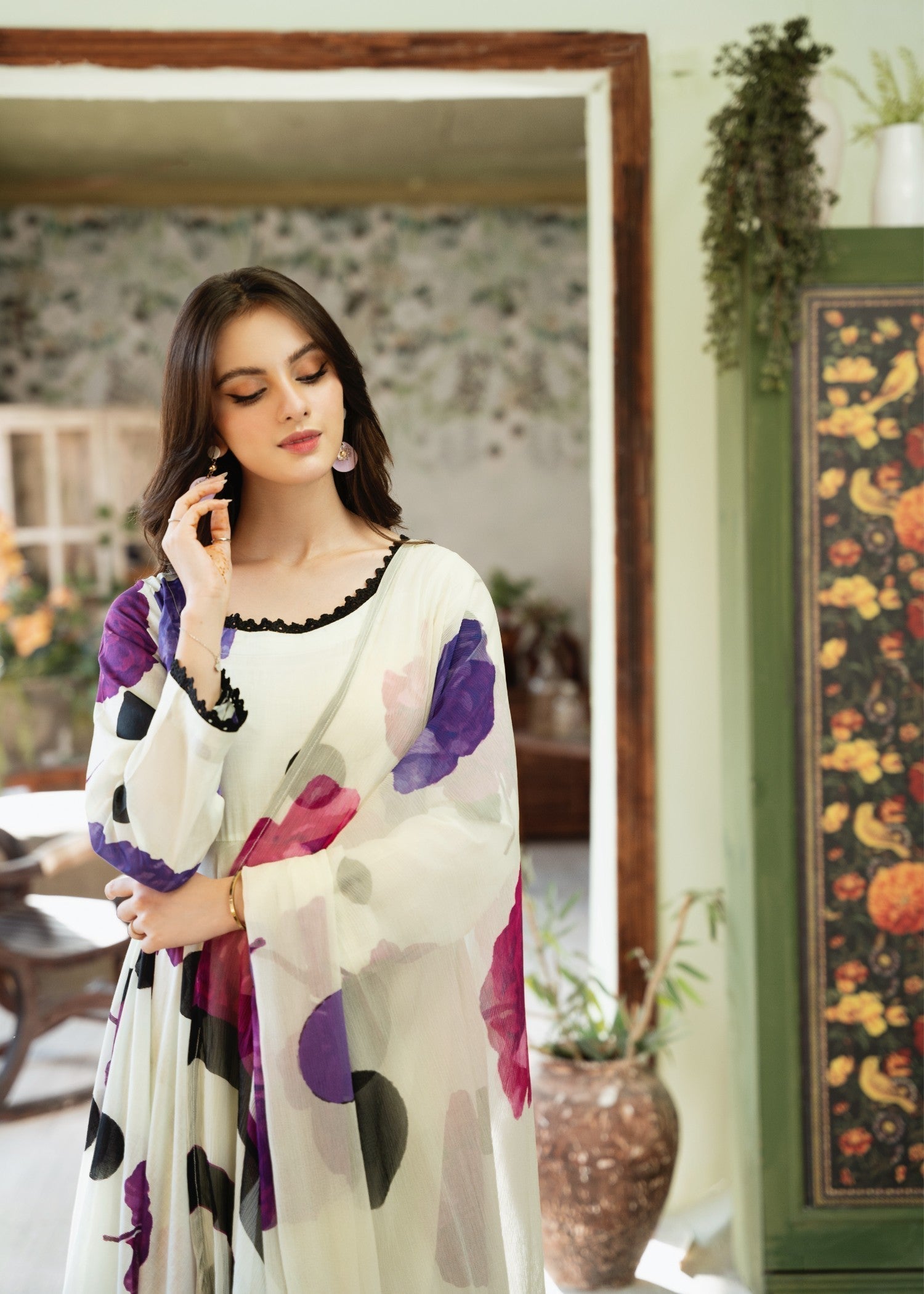 Feathers Polka Women 3pcs