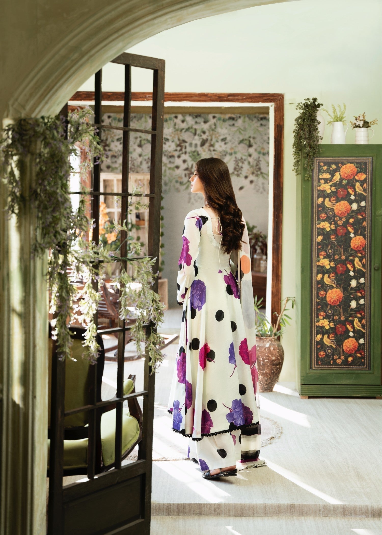 Feathers Polka Women 3pcs