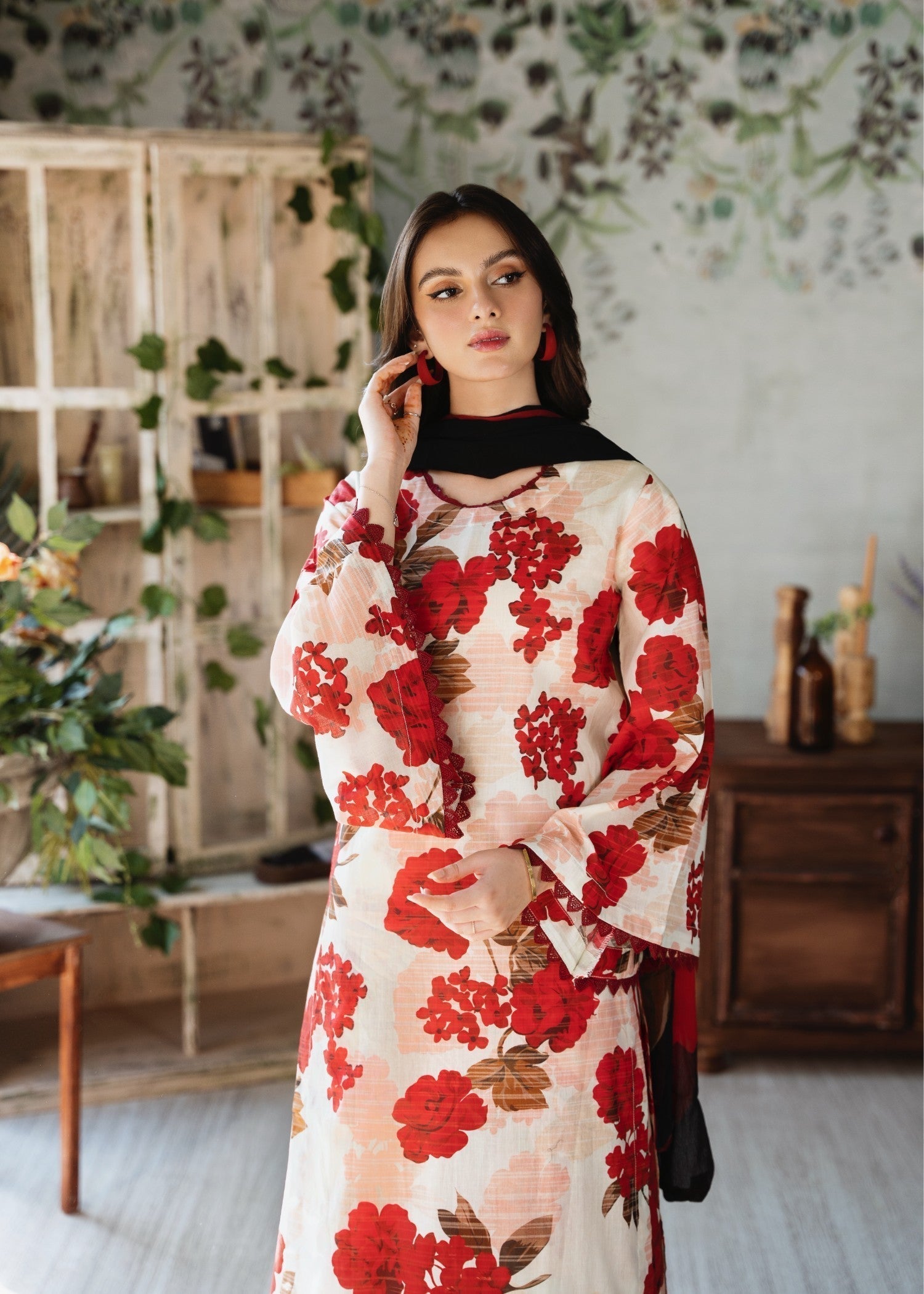 Feathers Secret Garden Women 3pcs