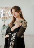 Alyssa ALL001 BLACK MAXI Women 3pcs
