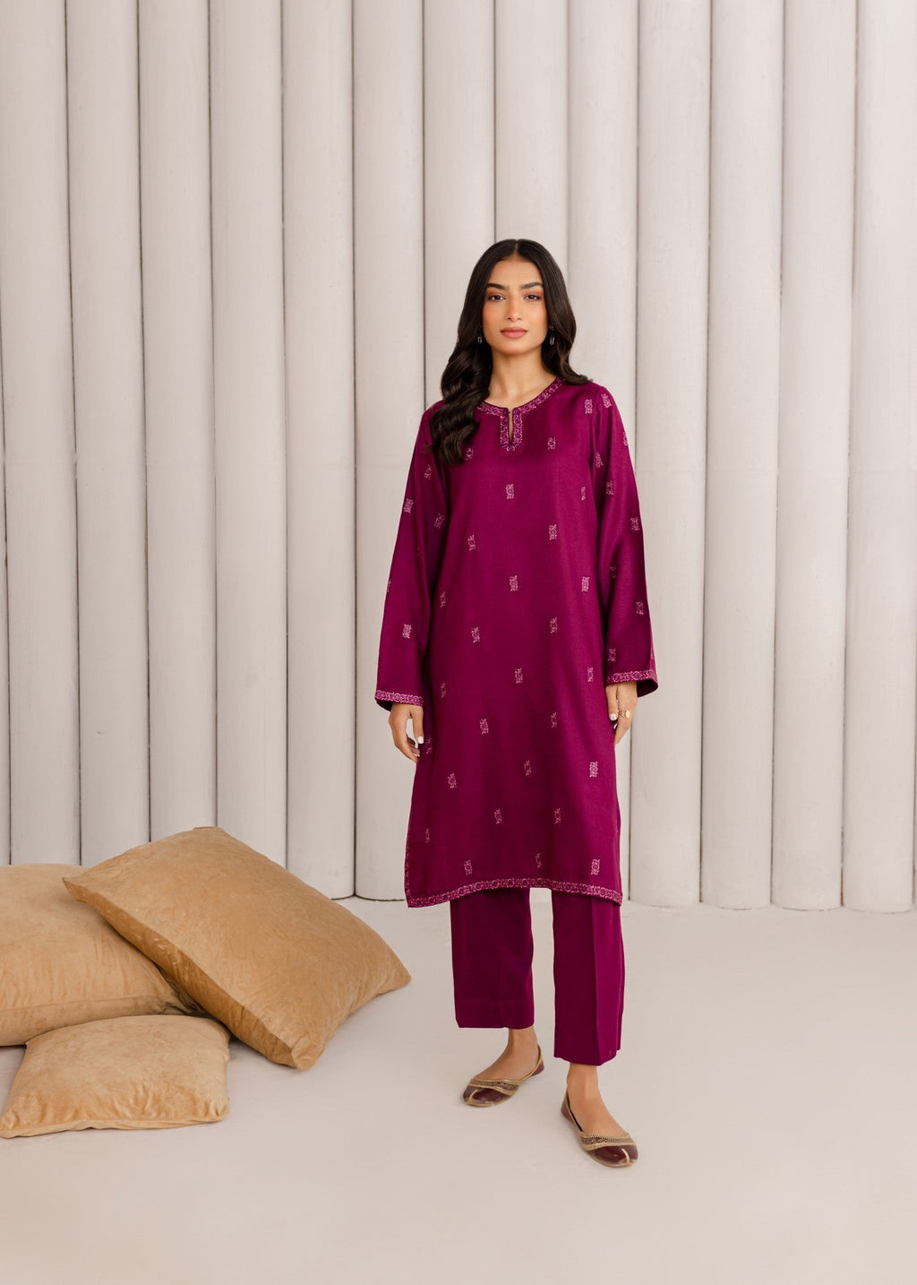 Mayal Embroidered ZC KD MG Women 2pcs
