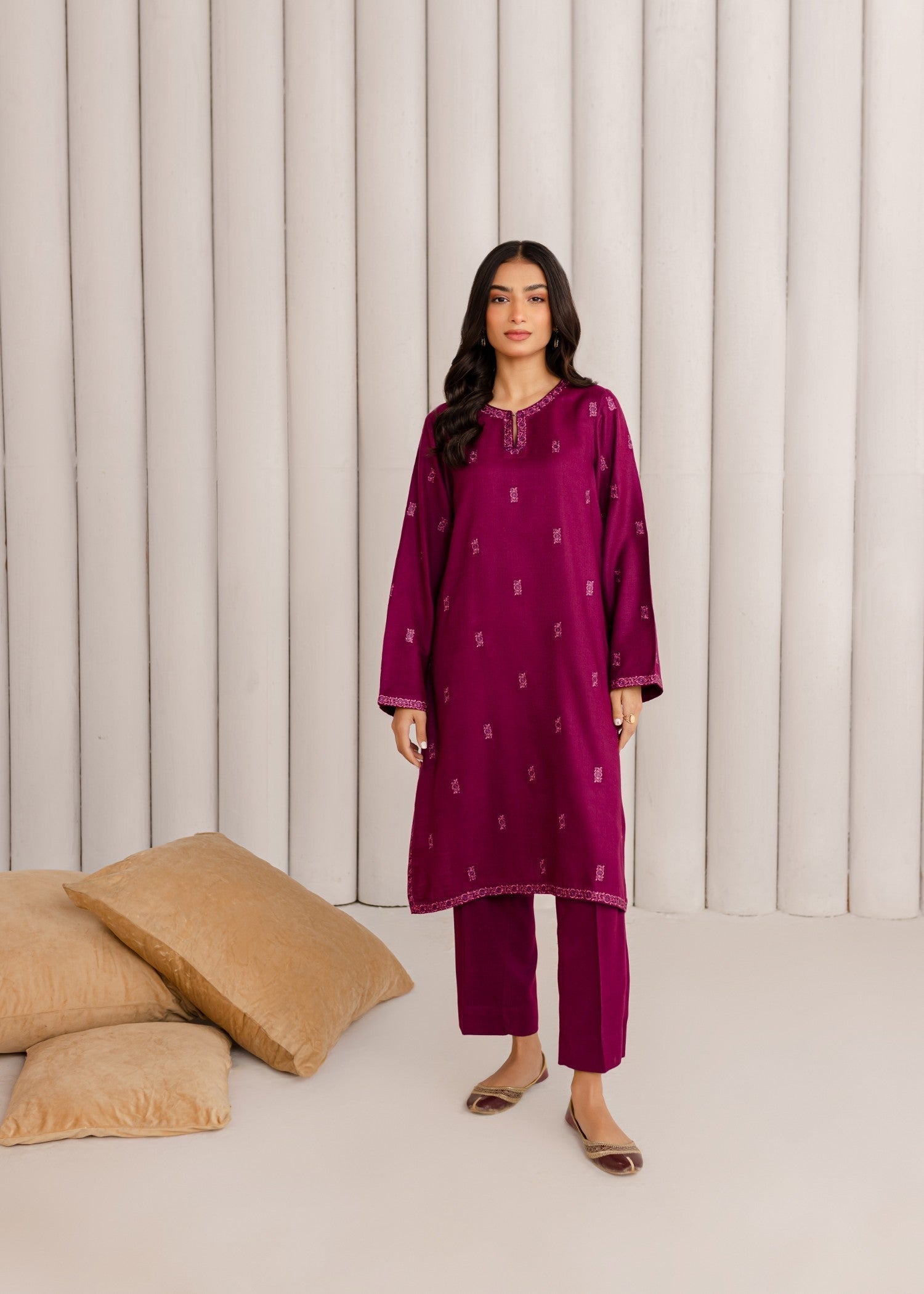 Mayal Embroidered ZC KD MG Women 2pcs