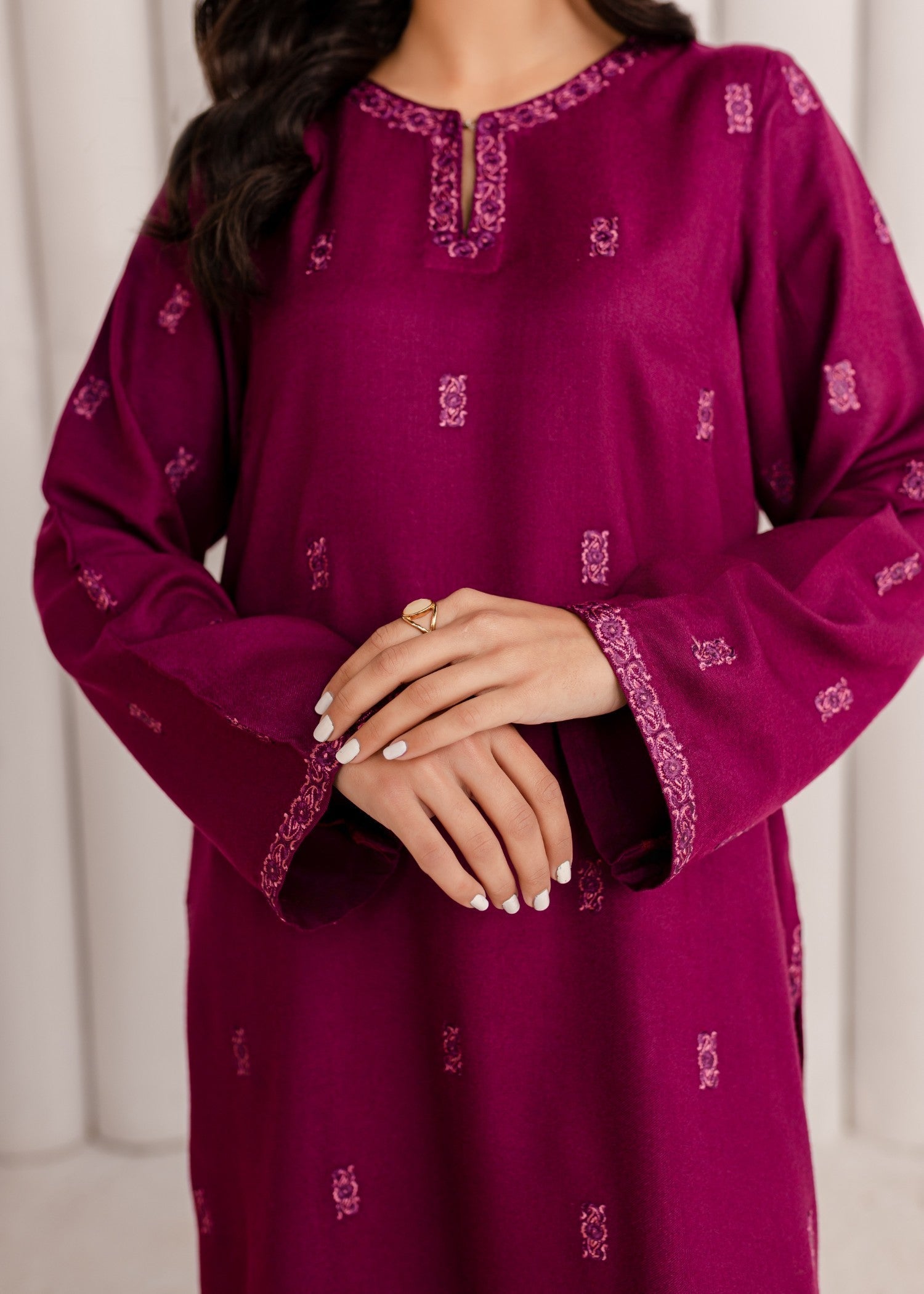 Mayal Embroidered ZC KD MG Women 2pcs