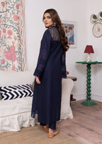 Sahibas By Mirza Xevi Navy Women 2pcs