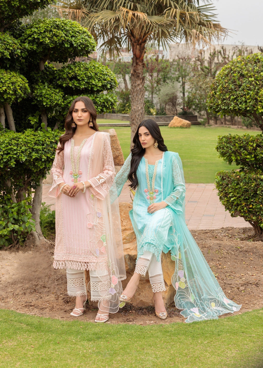 Khuda Baksh Creations S 123 Pink Women 4pcs