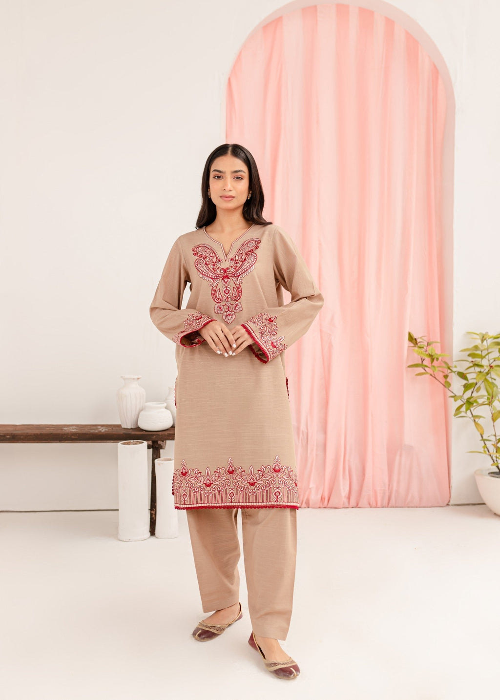 Mayal Embroidered ZC KD BG Women 2pcs